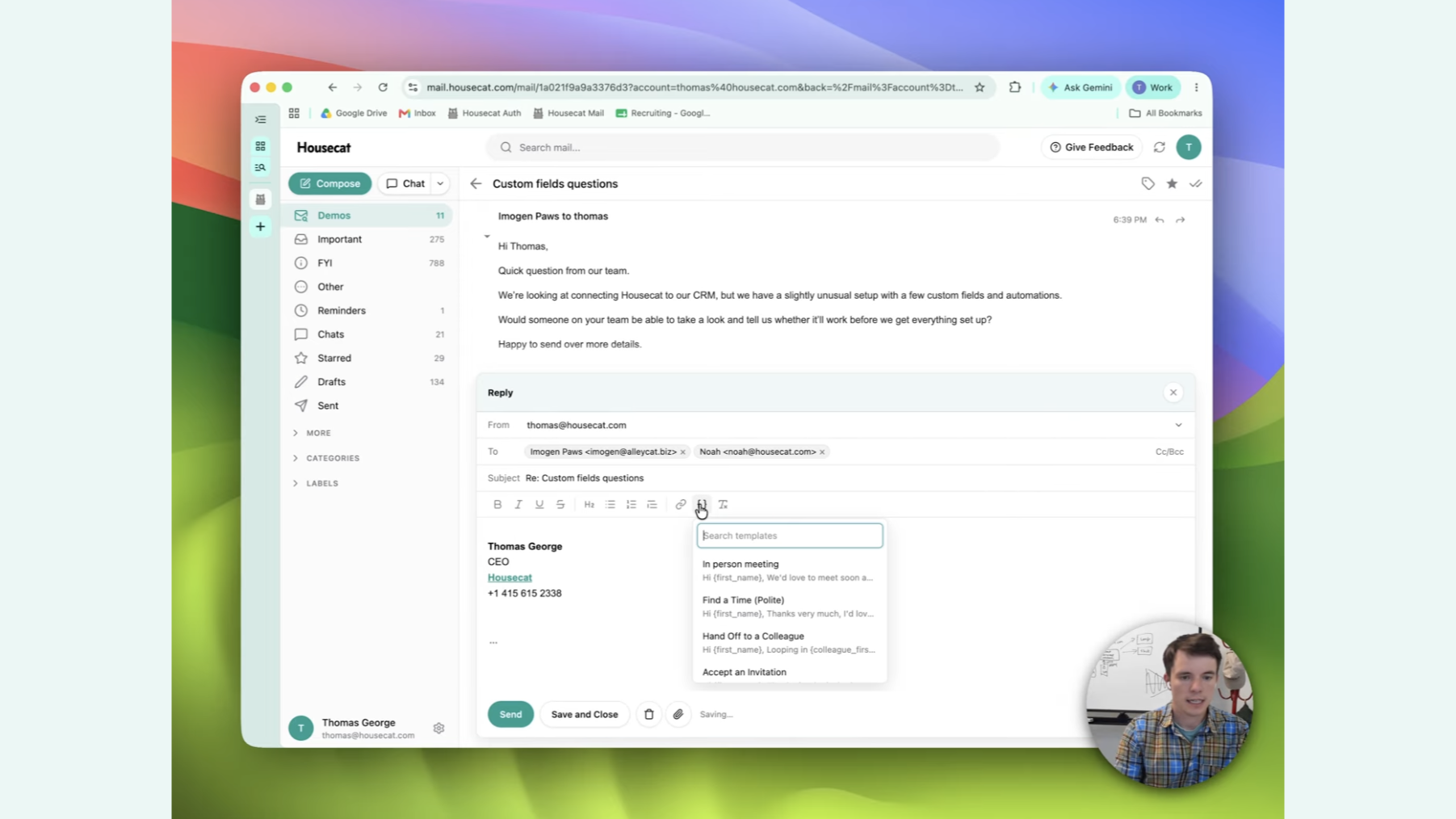 Housecat templates are launching!
